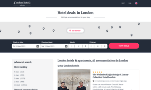 Hotels-of-london.com thumbnail