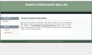 Hotels-restaurants-bars.de thumbnail