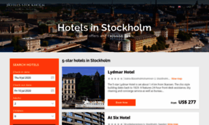 Hotels-stockholm.net thumbnail