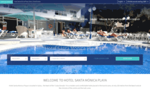 Hotelsantamonicaplayasalou.com thumbnail