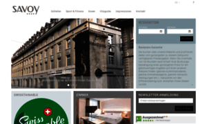 Hotelsavoybern.ch thumbnail