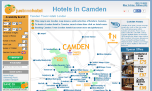 Hotelsincamden.co.uk thumbnail