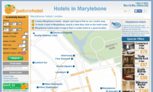 Hotelsinmarylebone.co.uk thumbnail