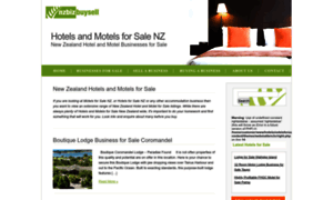 Hotelsmotelsforsale.co.nz thumbnail