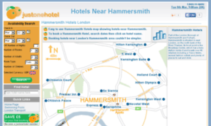 Hotelsnearhammersmith.co.uk thumbnail