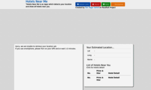Hotelsnearme.in thumbnail