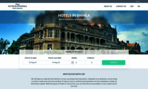 Hotelsofshimla.com thumbnail