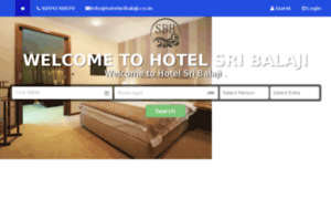 Hotelsribalaji.co.in thumbnail