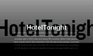 Hoteltonight.mavrck.co thumbnail