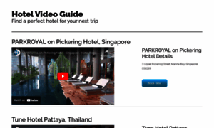 Hotelvideoguide.com thumbnail