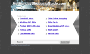 Hotholidayshoppingguide.com thumbnail