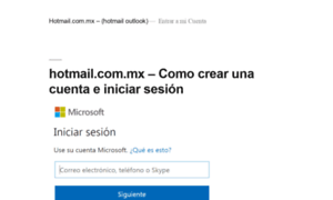 Hotmail-com.mx thumbnail