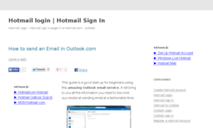 Hotmailcom.org thumbnail