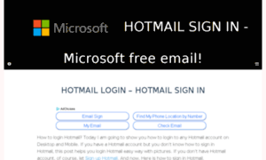 Hotmailsignlogin.com thumbnail