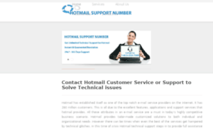 Hotmailsupportnumber.com thumbnail