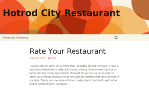 Hotrodcityrestaurant.com thumbnail