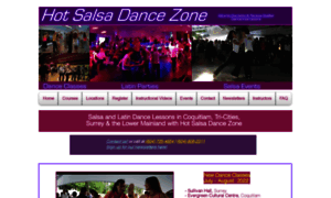 Hotsalsadancezone.com thumbnail