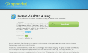 Hotspot-shield-vpn.apportal.co thumbnail