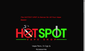 Hotspotvapeshop.com thumbnail