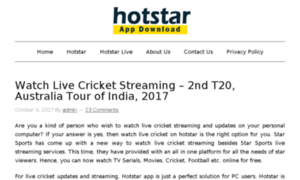 Hotstarapplive.in thumbnail