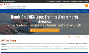 Hott-unix-linux-training.com thumbnail