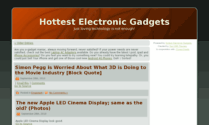 Hottestelectronicgadget.com thumbnail
