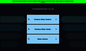 Hotwaterboiler.co.uk thumbnail