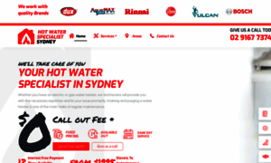 Hotwaterspecialistsydney.com.au thumbnail