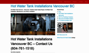 Hotwatertankinstallation.ca thumbnail