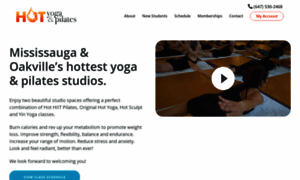 Hotyogaandpilates.com thumbnail