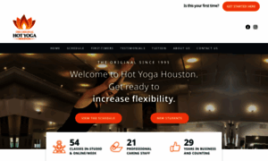 Hotyogahouston.com thumbnail