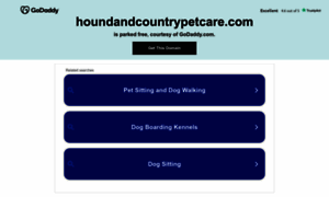 Houndandcountrypetcare.com thumbnail