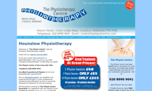 Hounslowphysiotherapy.com thumbnail