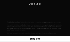 Hour-timer.com thumbnail