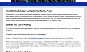 House-painting-advice.com thumbnail