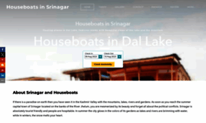 Houseboatsinsrinagar.com thumbnail