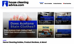 Housecleaningadvice.com thumbnail