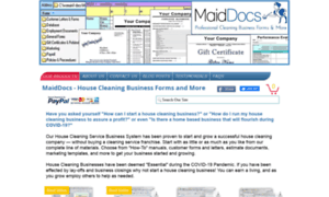 Housecleaningbusinessforms.com thumbnail