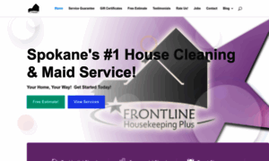 Housecleaningspokane.com thumbnail