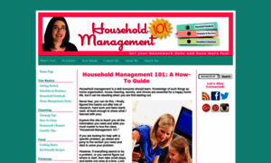 Household-management-101.com thumbnail