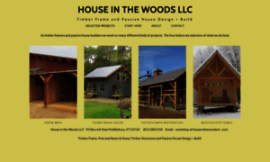 Houseinthewoodsvt.com thumbnail