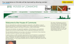 Houseofcommons-careers.org.uk thumbnail