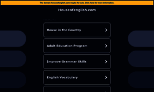 Houseofenglish.com thumbnail