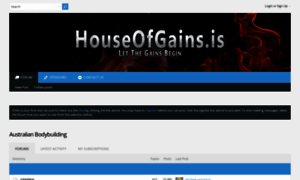 Houseofgains.is thumbnail