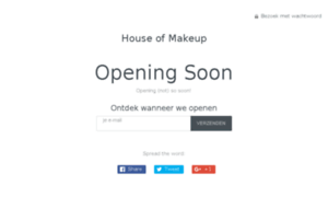 Houseofmakeup.be thumbnail