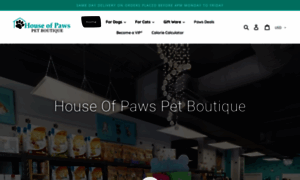 Houseofpawsboutique.com thumbnail