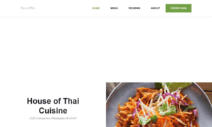 Houseofthaicuisinephiladelphia.com thumbnail