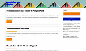 Houses.forsalephilippines.com thumbnail