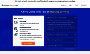 Housing-services.org thumbnail