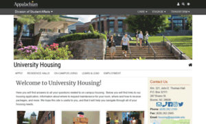 Housing.appstate.edu thumbnail